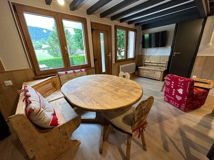 MétabiefCharmant Chalet Le Bouton D'Or别墅 外观 照片